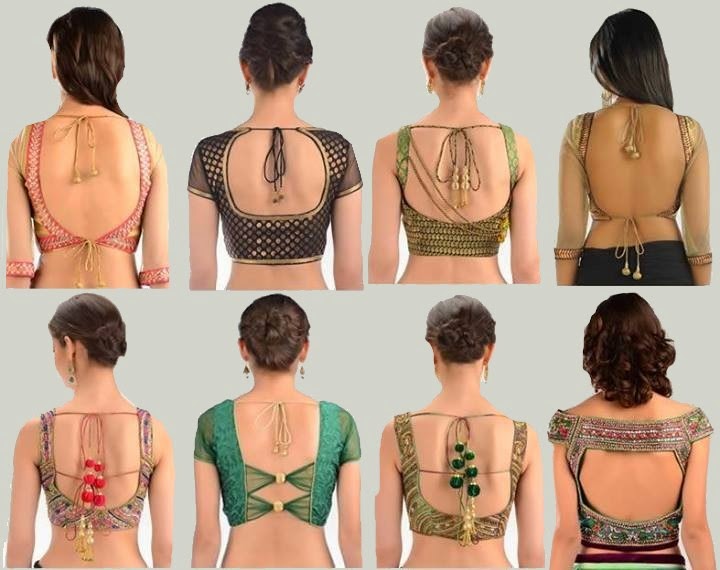 new pattern blouse back neck designs